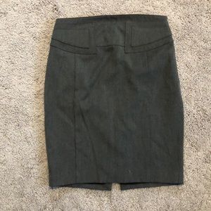 Express Gray Pencil Skirt Size 2
